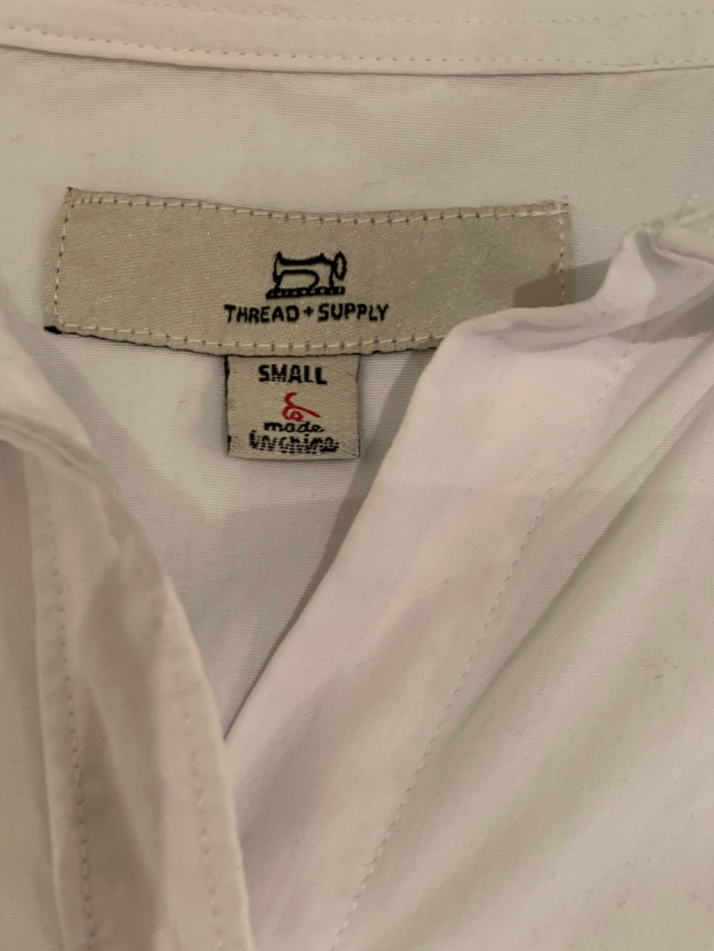 🌹FREE PEOPLE🌹THREAD+SUPPLY GINGER BUTTON DOWN BLOUSE. NWT! - Picture 11 of 12